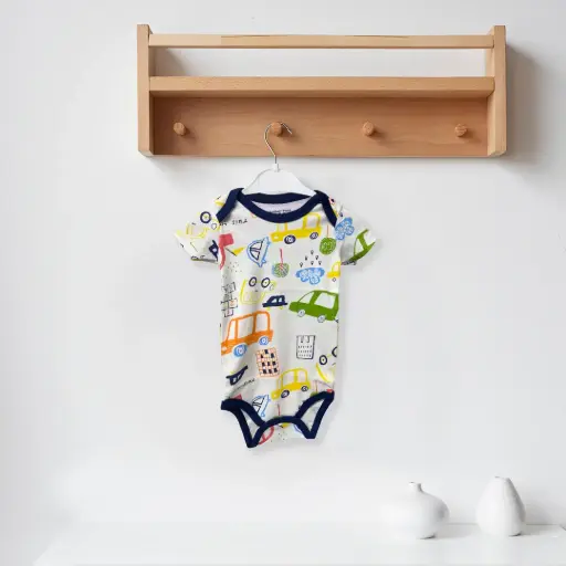 [9340457028464] Baby Romper (Cars, 3mths)
