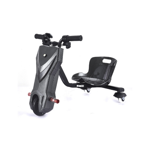 [9340457029690] Electric Three-Wheel Drift Kart | Black | 36V Lithium Battery | 25 km/h
