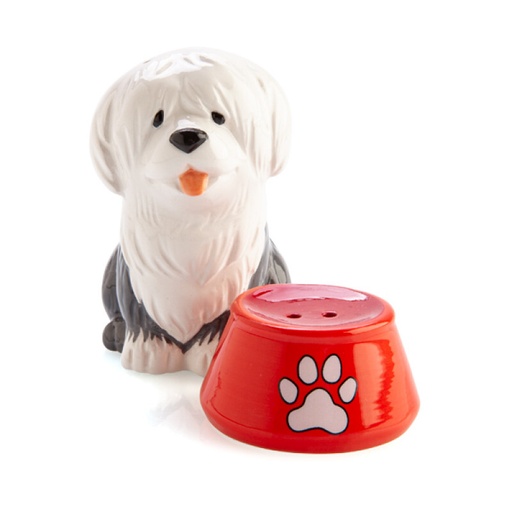 [9318051140660] Flavour Mates Sheepdog Salt & Pepper Set