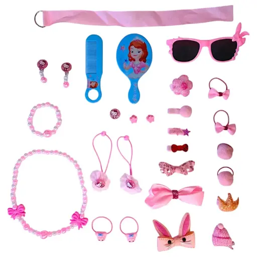 [1594_1629] 28 Piece Angel Gift Set (Pink)