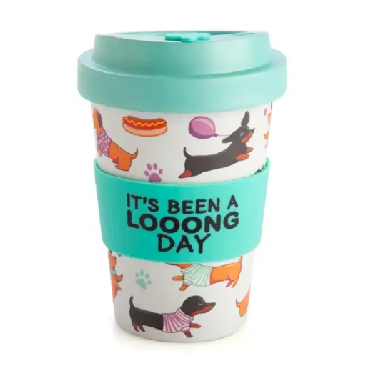 [9318051145580] Eco-To-Go Cat Bamboo Travel Mug 
