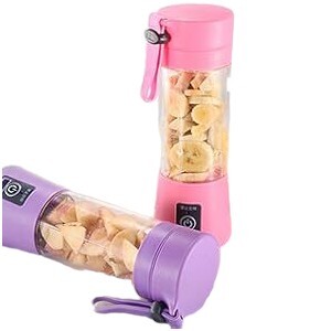 [6972910210111] Juice Blender - 6 Blades, 380ml,USB Rechargeable 